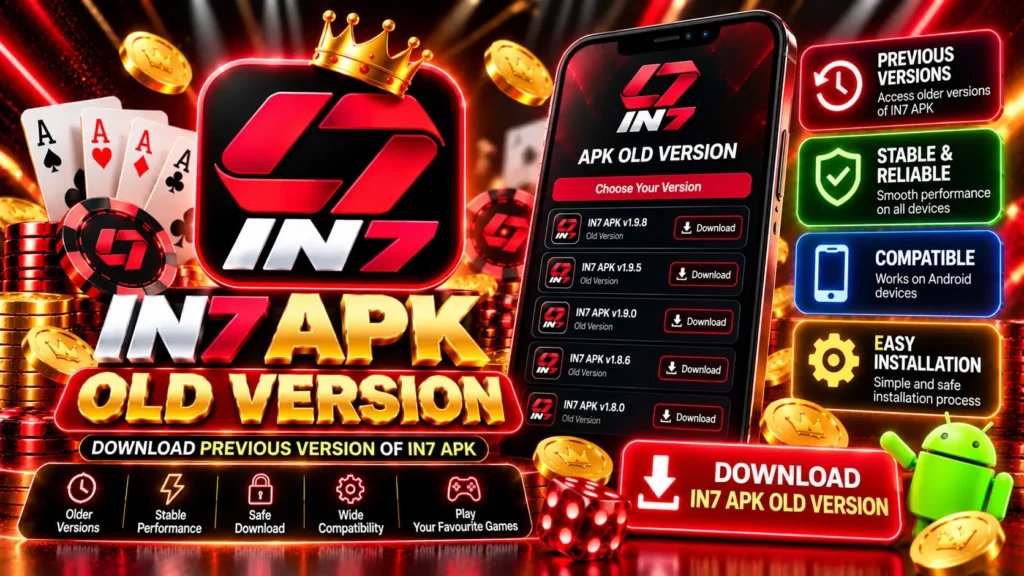 IN7 APK old version information and Android compatibility